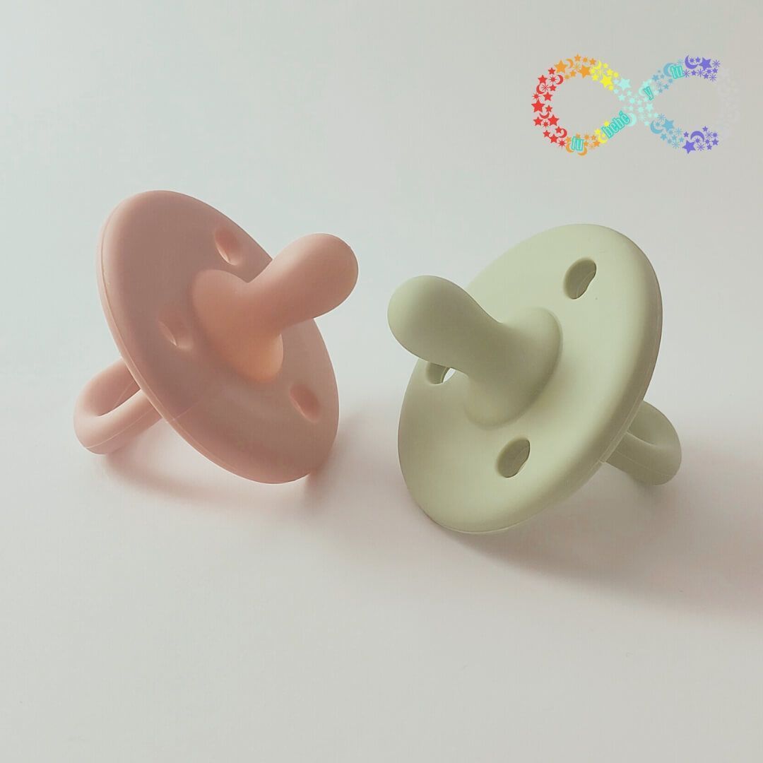 135 Duo Chupetes Rosa Nude y Natura