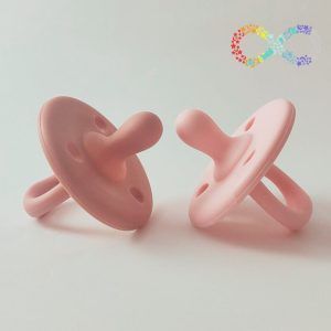 Duo Chupetes Rosa y Rosa Bebé