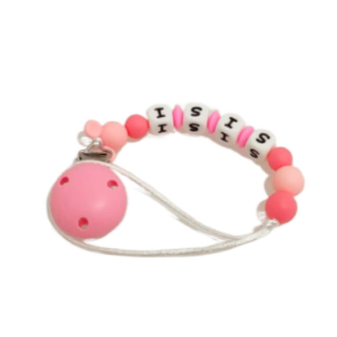 Chupetero Personalizado Para Bebé Silicona Orgánica Chupetero Personalizado Para Bebé Silicona Orgánica